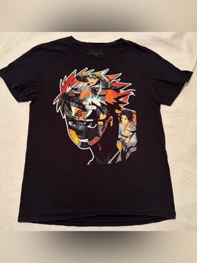 Vintage Naruto Shippuden Collection Men's T-Shirt M 100% Cotton